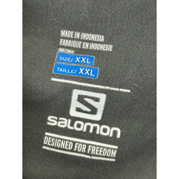 Salomon Advanced Skin Shield Men's XXL Yellow & Gray Full-Zip Jacket Reflective - Picture 3 of 16